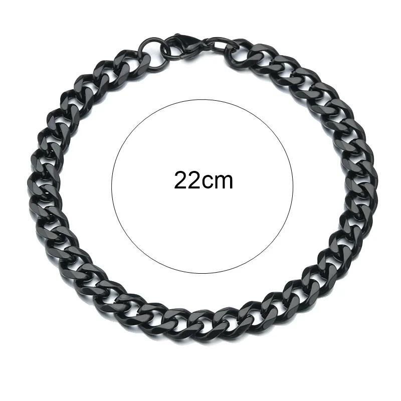Fashion Stainless Steel Men Curb Cuban Chain Bracelet Women Bracelet On Hand For Couple Unisex Wrist Hand Zircon Gift Party 7mm
Fashion Stainless Steel Men Curb Cuban Chain Bracelet Women Bracelet On Hand For Couple Unisex Wrist Hand Zircon Gift Party 7mm