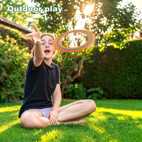 Yousheng Kids Outdoor Flying Ring Пляжный сад Газон Двор Метательное кольцо Игра Красочная летающая игрушка-диск Семейная игра для родителей и детей Подарок для мальчиков и девочек
Yousheng Kids Outdoor Flying Ring Пляжный сад Газон Двор Метательное кольцо Игра Красочная летающая игрушка-диск Семейная игра для родителей и детей Подарок для мальчиков и девочек