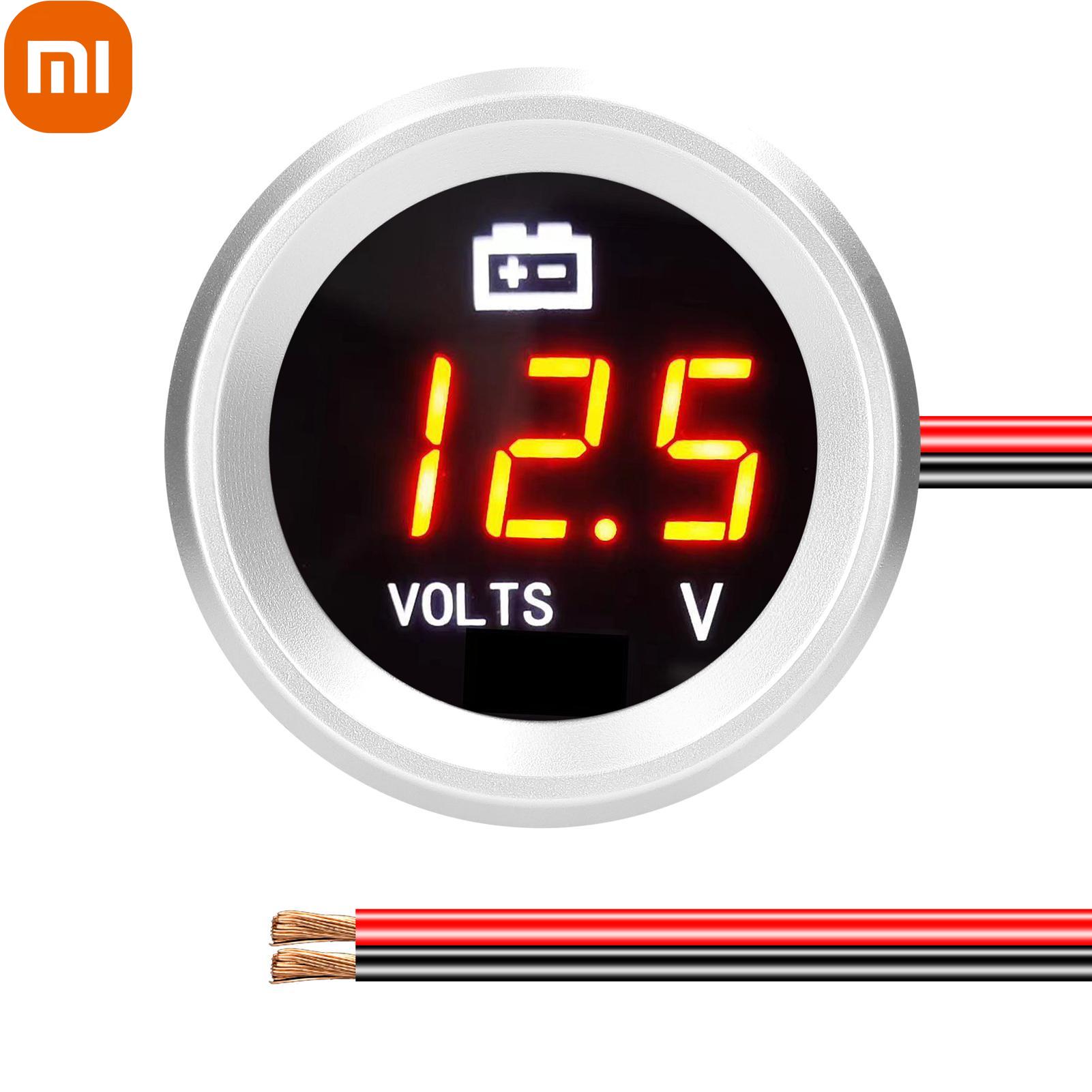 Цифровой вольтметр Xiaomi с мигающей сигнализацией, автомобильный детектор напряжения 9-35 В, тестер напряжения, монитор напряжения для авто
Цифровой вольтметр Xiaomi с мигающей сигнализацией, автомобильный детектор напряжения 9-35 В, тестер напряжения, монитор напряжения для авто