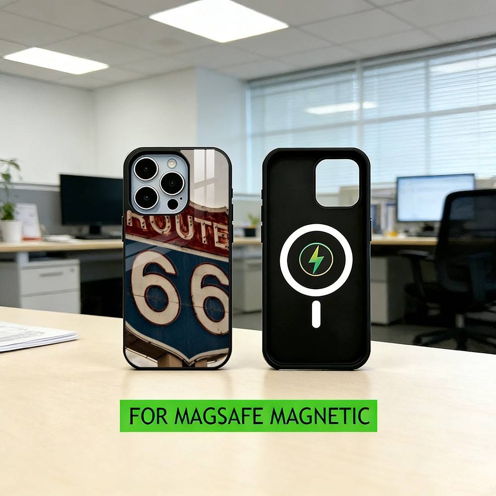A-American R-Route 66 Phone Case For iPhone17,16,15,14,13,12,11 Plus,Pro Magnetic with Magsafe Wireless Charging iPhone17Air
A-American R-Route 66 Phone Case For iPhone17,16,15,14,13,12,11 Plus,Pro Magnetic with Magsafe Wireless Charging iPhone17Air