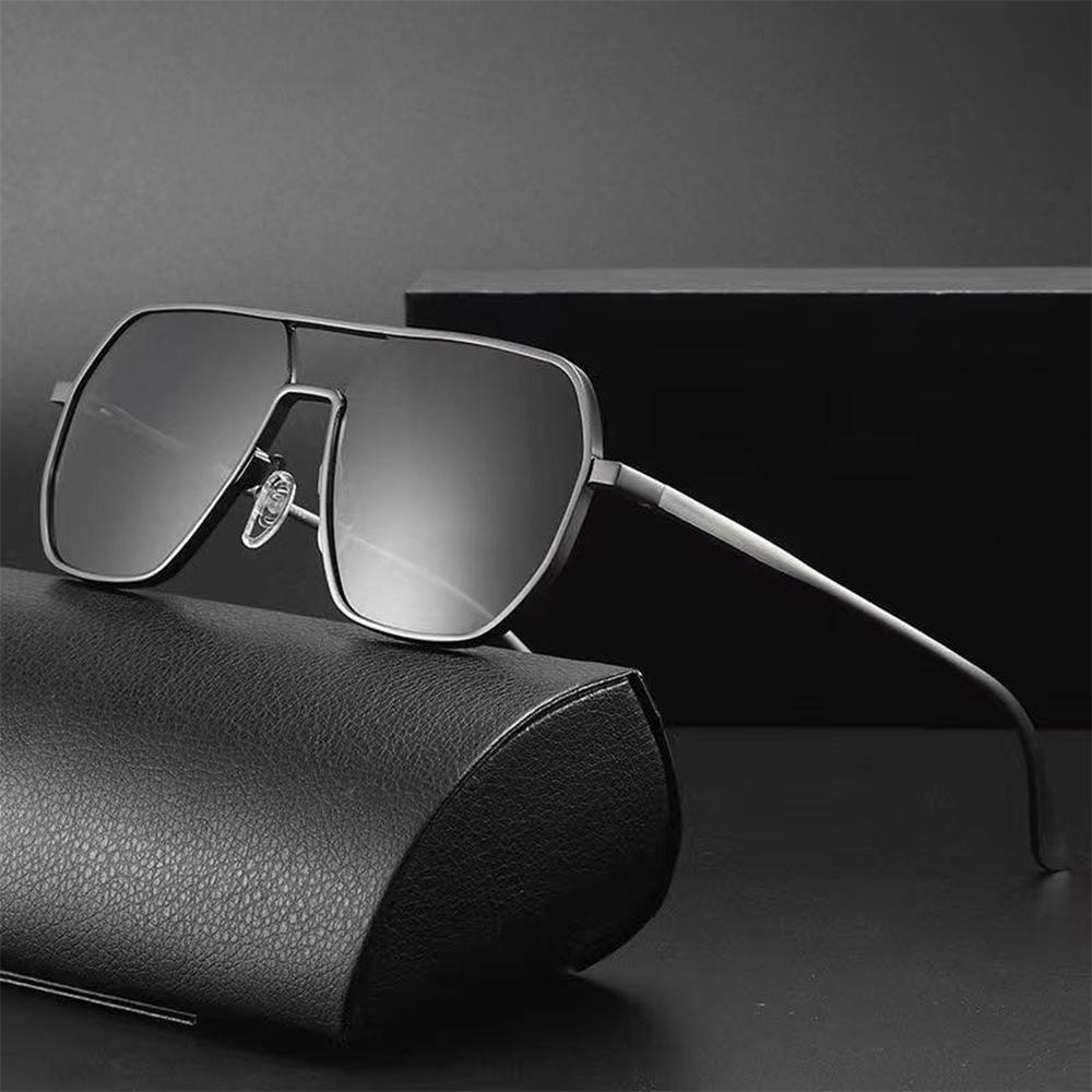 Retro Polarized Sunglasses For Men Magnesium Aluminum Alloy Frame Spring Hinge UV400 For Driving Fishing Traveling
Retro Polarized Sunglasses For Men Magnesium Aluminum Alloy Frame Spring Hinge UV400 For Driving Fishing Traveling