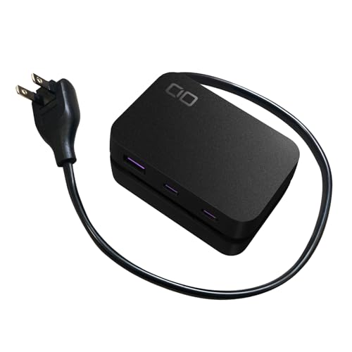 CIO Polaris CUBE Power Strip with USB and Built-in Cable, Desktop, Travel, Portable, 0.5m Extension Cord with Storage Reel, 5 Total Type-C and Type-A
CIO Polaris CUBE Power Strip with USB and Built-in Cable, Desktop, Travel, Portable, 0.5m Extension Cord with Storage Reel, 5 Total Type-C and Type-A
