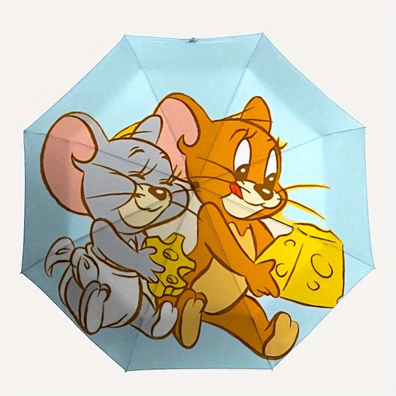 1pc Jerry Mouse, Tom Cat Automatic Open/close, Portable Folding Umbrella for Women & Men,Compact Parasol,, Durable Frame yy250809170
1pc Jerry Mouse, Tom Cat Automatic Open/close, Portable Folding Umbrella for Women & Men,Compact Parasol,, Durable Frame yy250809170