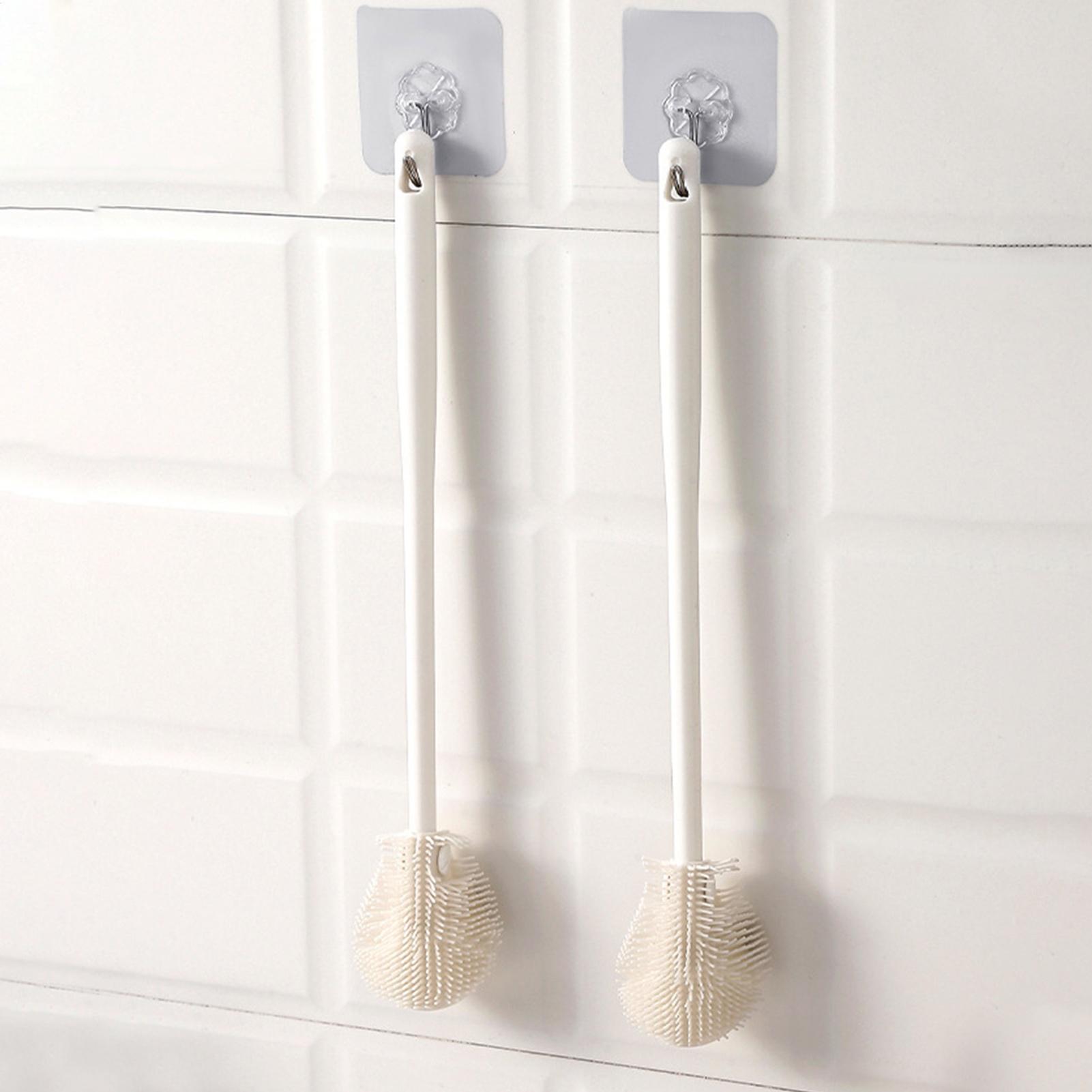 Long Handle Bottle Scrubber Brush Hangable Bottle Cleaner Brush Silicone Milk Bottle Cup Glass Brush for Cups Narrow Neck CN
Long Handle Bottle Scrubber Brush Hangable Bottle Cleaner Brush Silicone Milk Bottle Cup Glass Brush for Cups Narrow Neck CN