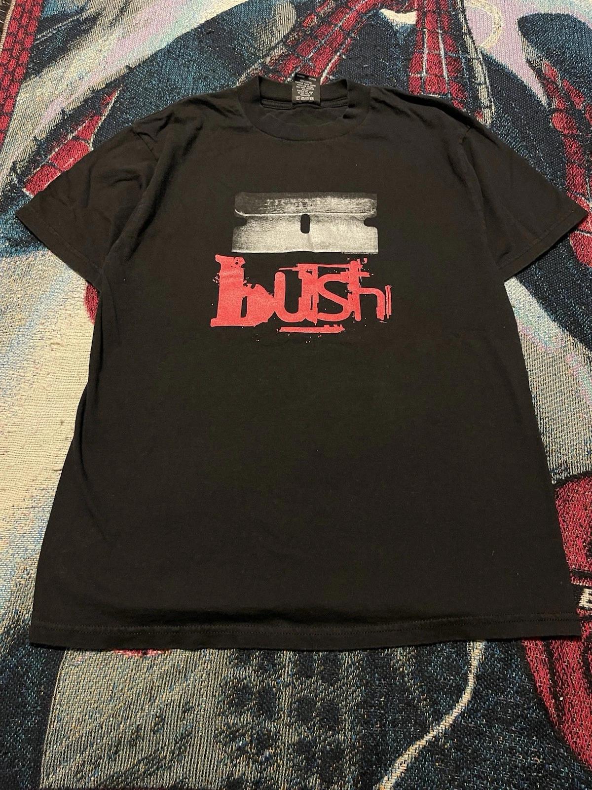 Modern Boot Bush Razorblade Suitcase Vintage Shirt Black 90s Rock Music Mens L S
Modern Boot Bush Razorblade Suitcase Vintage Shirt Black 90s Rock Music Mens L S
