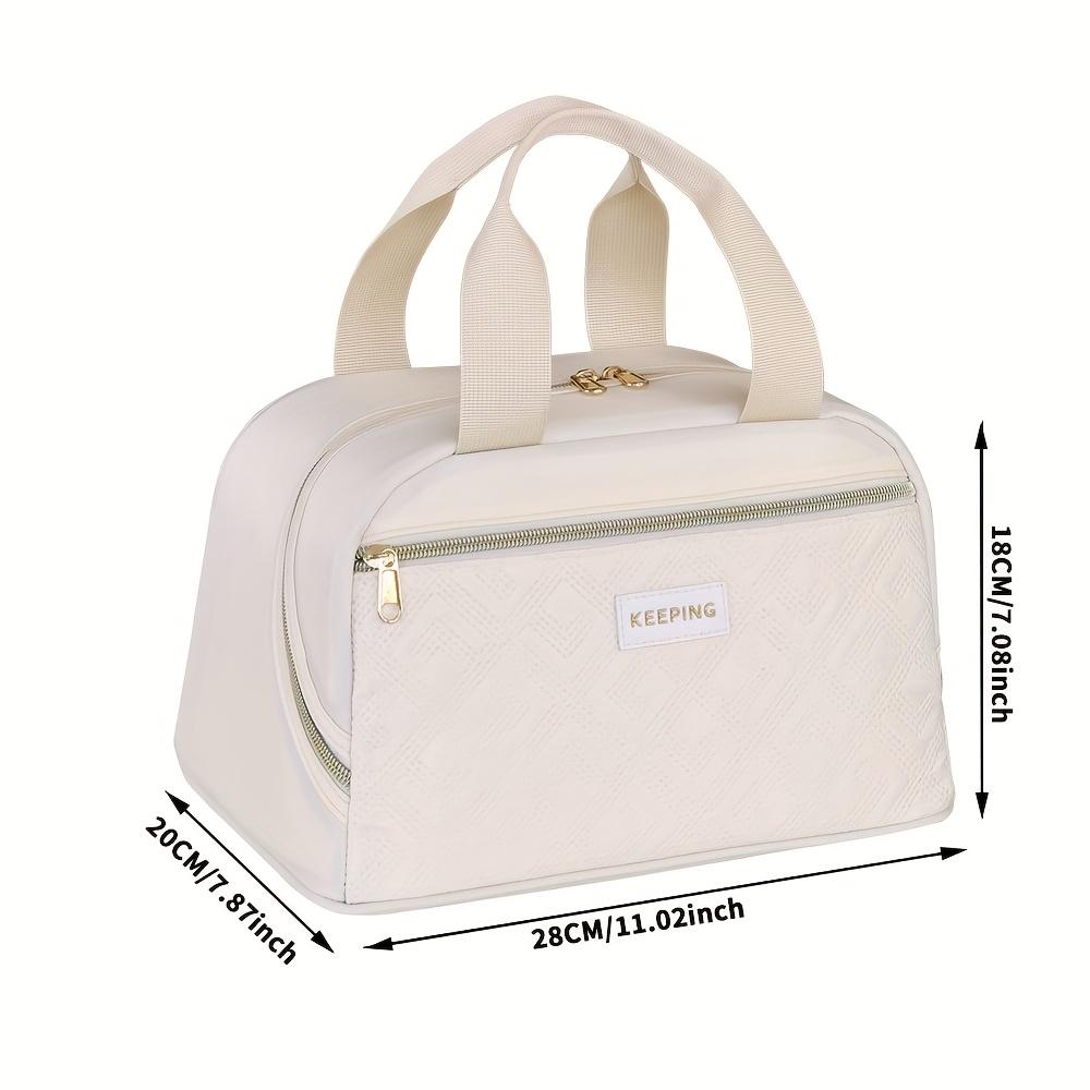 Non food contact 1pc New style high appearance level hand held lunch box bag for carrying food to work, insulated lunch bag, picnic insulated bag бежевый
Non food contact 1pc New style high appearance level hand held lunch box bag for carrying food to work, insulated lunch bag, picnic insulated bag бежевый