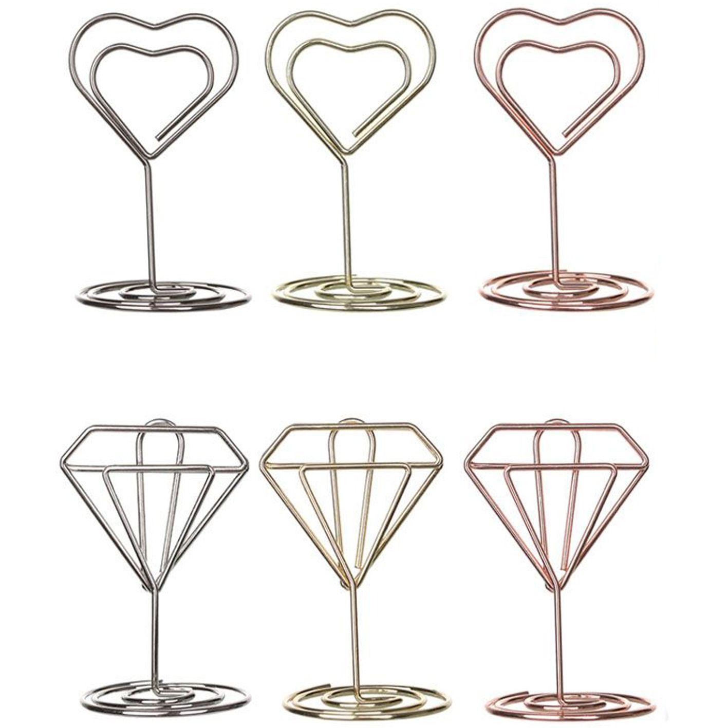 Clamp Heart Shape Desktop Decoration Place Card Photos Clips Table Numbers Holder Clamps Stand
Clamp Heart Shape Desktop Decoration Place Card Photos Clips Table Numbers Holder Clamps Stand
