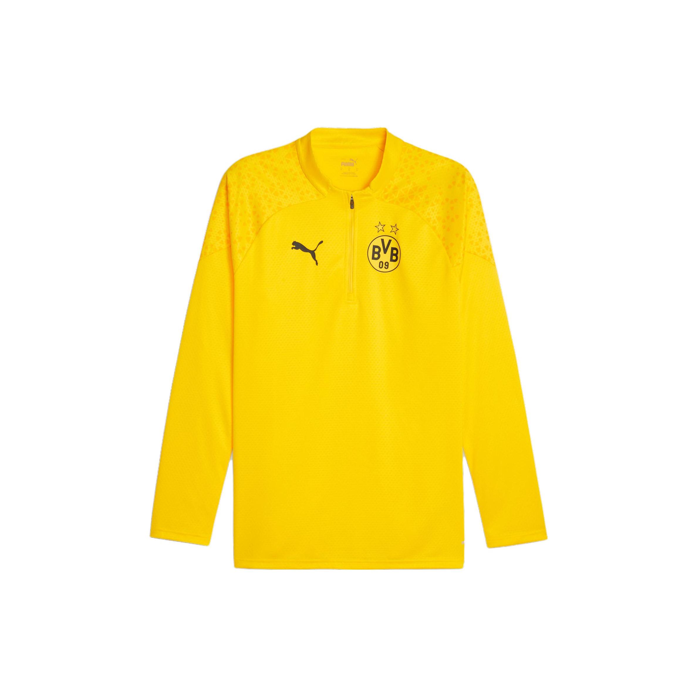 Puma Футболка Borussia Dortmund Football с принтом логотипа, полумолнией, длинный рукав, мужская майка, желтый цвет 771816-01 S
Puma Футболка Borussia Dortmund Football с принтом логотипа, полумолнией, длинный рукав, мужская майка, желтый цвет 771816-01 S