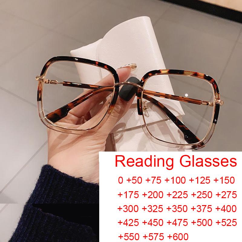 Glamorous Leoaprd Clear Reading Glasses Women Fashion Hyperopia Eyeglasses Female Computer Blocking Blue Light Glasses +1.75 +2 0
Glamorous Leoaprd Clear Reading Glasses Women Fashion Hyperopia Eyeglasses Female Computer Blocking Blue Light Glasses +1.75 +2 0