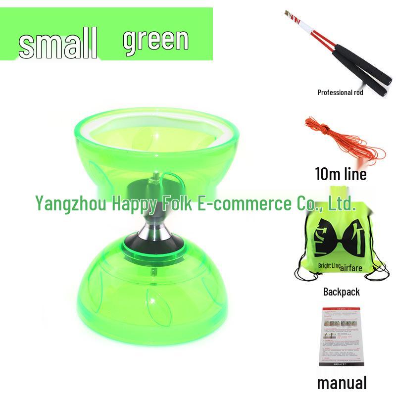 Diabolo with Soft Rubber, Luminous for Beginners - Suitable for Kids and Seniors
Diabolo with Soft Rubber, Luminous for Beginners - Suitable for Kids and Seniors