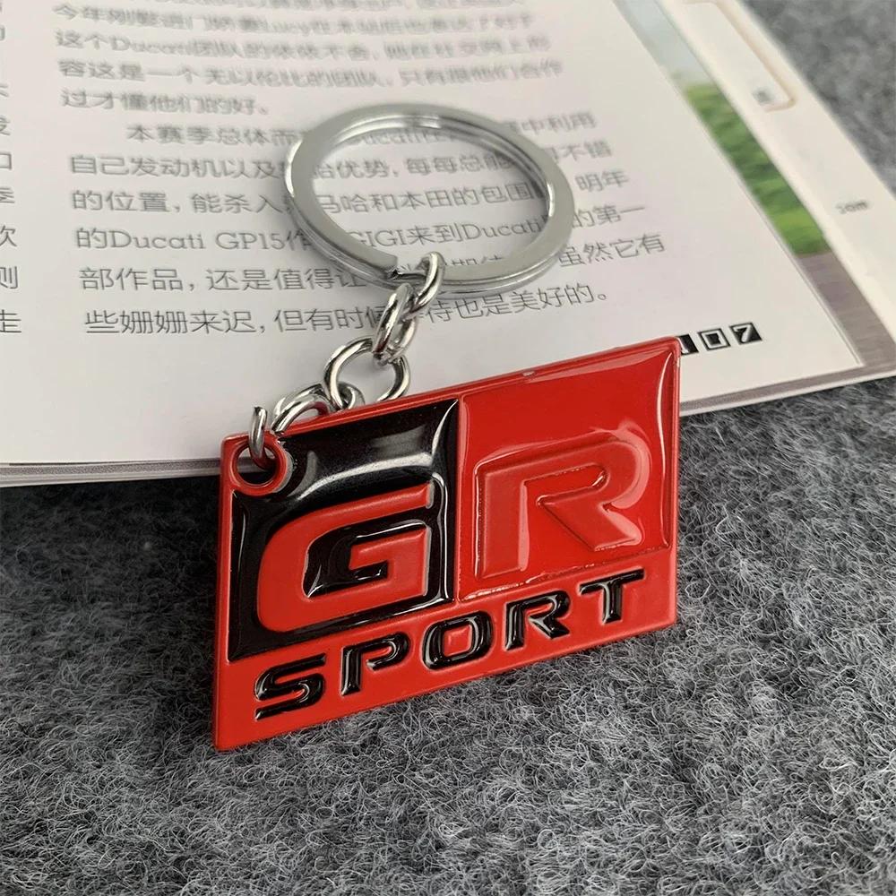 GR SPORT Logo Car Accessories Zinc Alloy Auto Keychain Key Ring For Toyota TOYOTA HV YARiS RZ RC RS Prius Lexus Supra GR86 VIOS
GR SPORT Logo Car Accessories Zinc Alloy Auto Keychain Key Ring For Toyota TOYOTA HV YARiS RZ RC RS Prius Lexus Supra GR86 VIOS