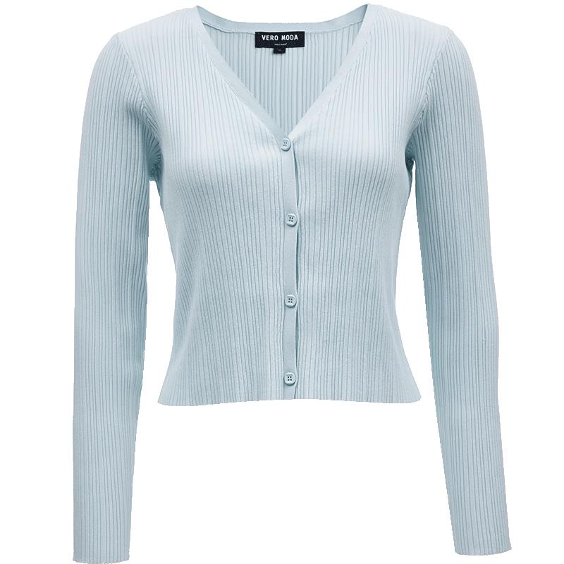 VEROMODA V-Neck Ribbed Knit Cardigan M
VEROMODA V-Neck Ribbed Knit Cardigan M