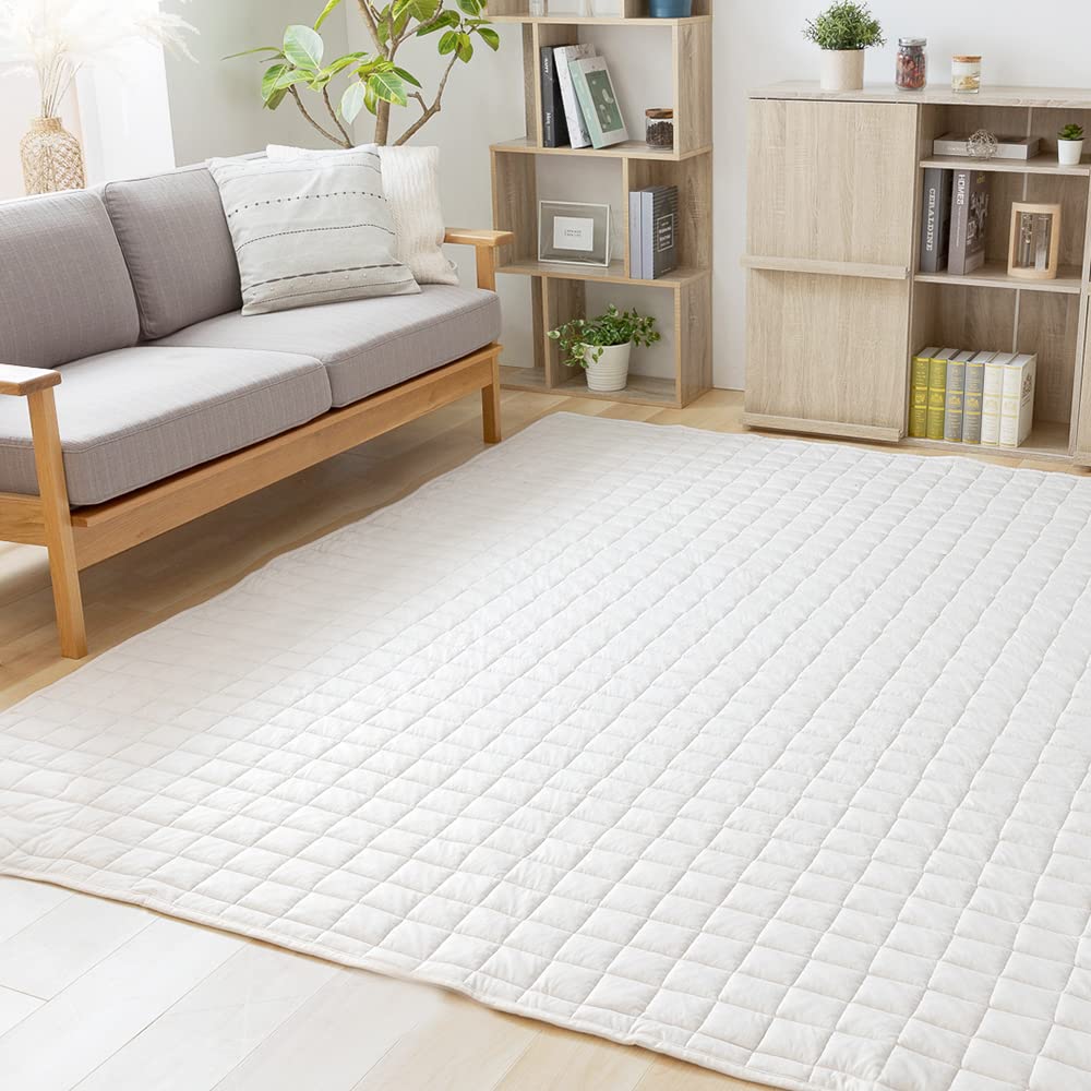 Iris Plaza organic cotton Rug that is friendly to the whole family 185 x 185cm Ivory odor and dust mite resistant so you can always keep it clean Can
Iris Plaza organic cotton Rug that is friendly to the whole family 185 x 185cm Ivory odor and dust mite resistant so you can always keep it clean Can