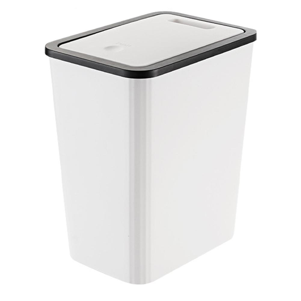 Easy Access Lid Bathroom Trash Bin Stylish Trash Can White(with cover)
Easy Access Lid Bathroom Trash Bin Stylish Trash Can White(with cover)