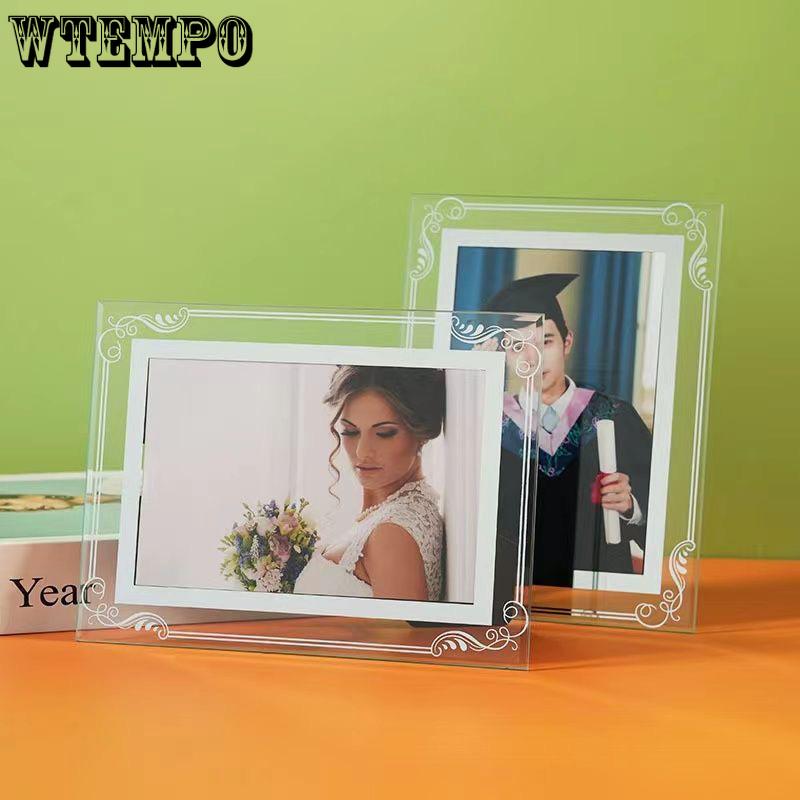 WTEMPO Clear Photo Frame Vertical/Horizontal Place Rectangular Frame Home Decor Tabletop Picture Holder, Collage Photo/Poster Artwork Display Frame 1pc*7inch золотий
WTEMPO Clear Photo Frame Vertical/Horizontal Place Rectangular Frame Home Decor Tabletop Picture Holder, Collage Photo/Poster Artwork Display Frame 1pc*7inch золотий