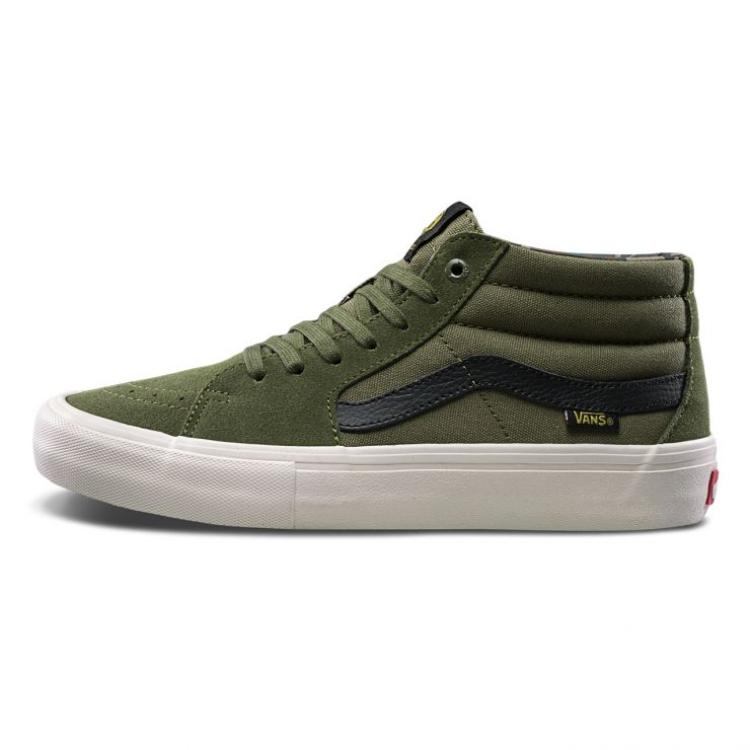 Vans Sk8-Mid Pro Удобные полувысокие кеды для скейтбординга Мужские кроссовки Темно-зеленые VN0A347UQOA 44.5
Vans Sk8-Mid Pro Удобные полувысокие кеды для скейтбординга Мужские кроссовки Темно-зеленые VN0A347UQOA 44.5