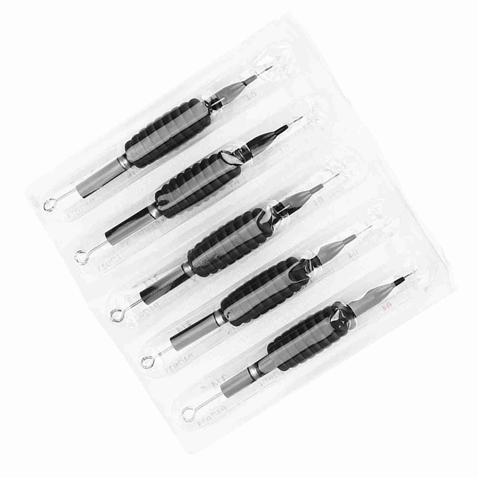 5шт. Набор одноразовых стерильных игл для татуировок с силиконовым держателем для макияжа и красоты 1RL
5шт. Набор одноразовых стерильных игл для татуировок с силиконовым держателем для макияжа и красоты 1RL