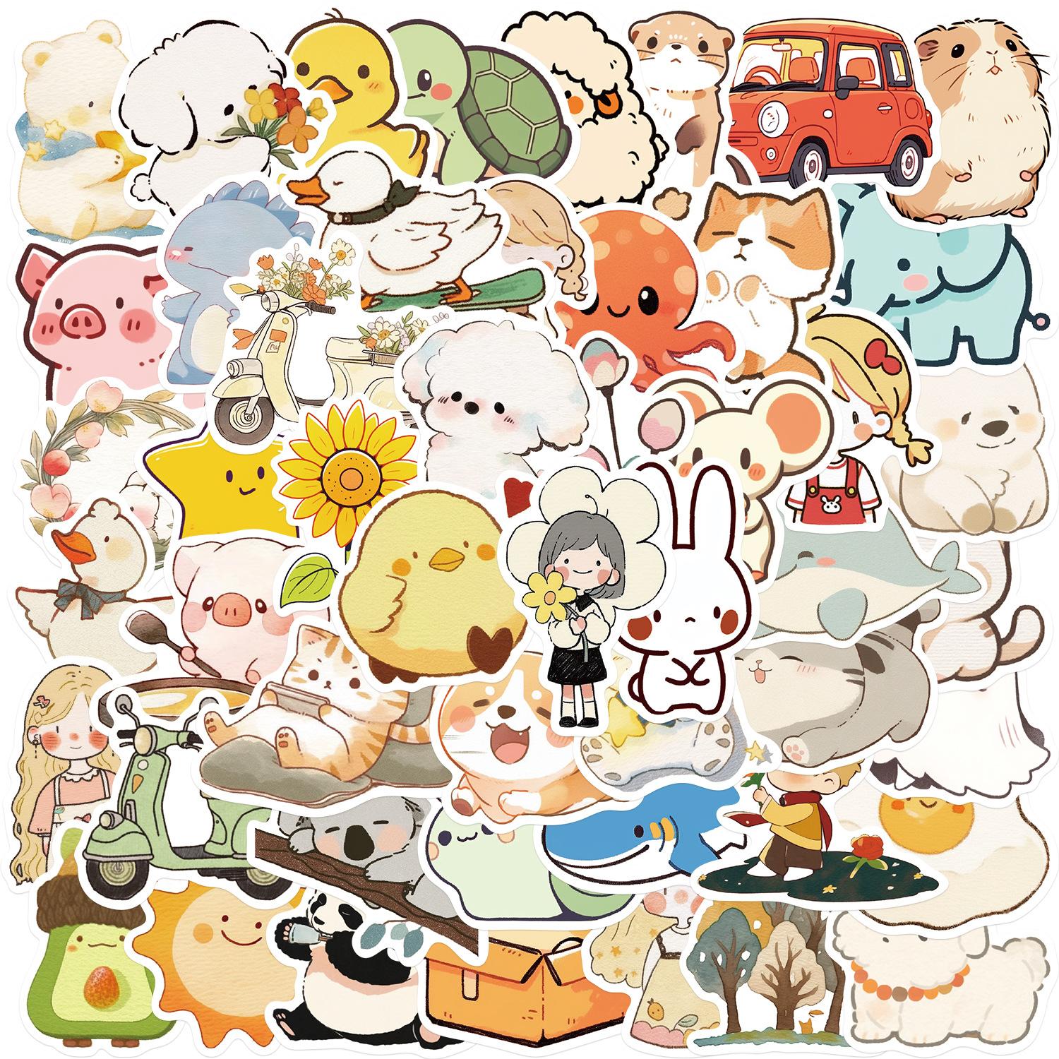 50PCS Cute Cartoon Guitar Stickers Waterproof DIY Decorative for Notebook Luggage Party Supplies
50PCS Cute Cartoon Guitar Stickers Waterproof DIY Decorative for Notebook Luggage Party Supplies