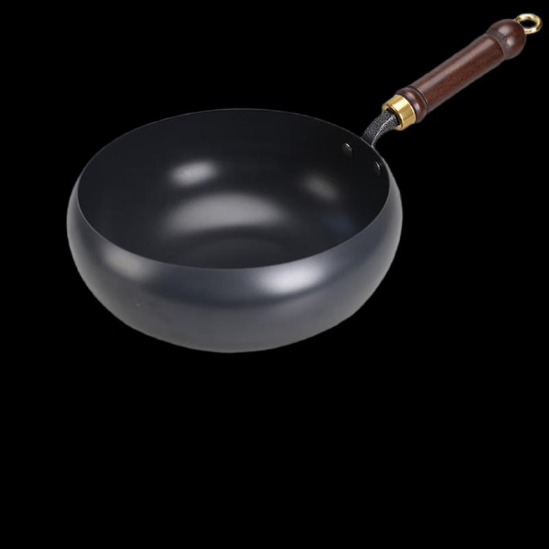 Wutuo 28cm Pre-Seasoned Deep Iron Wok
Wutuo 28cm Pre-Seasoned Deep Iron Wok