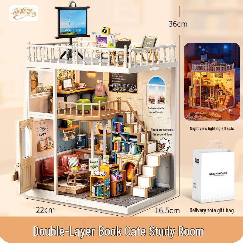 DIY Miniature Multi-Story Loft Villa: Creative Birthday Gift Toy
DIY Miniature Multi-Story Loft Villa: Creative Birthday Gift Toy