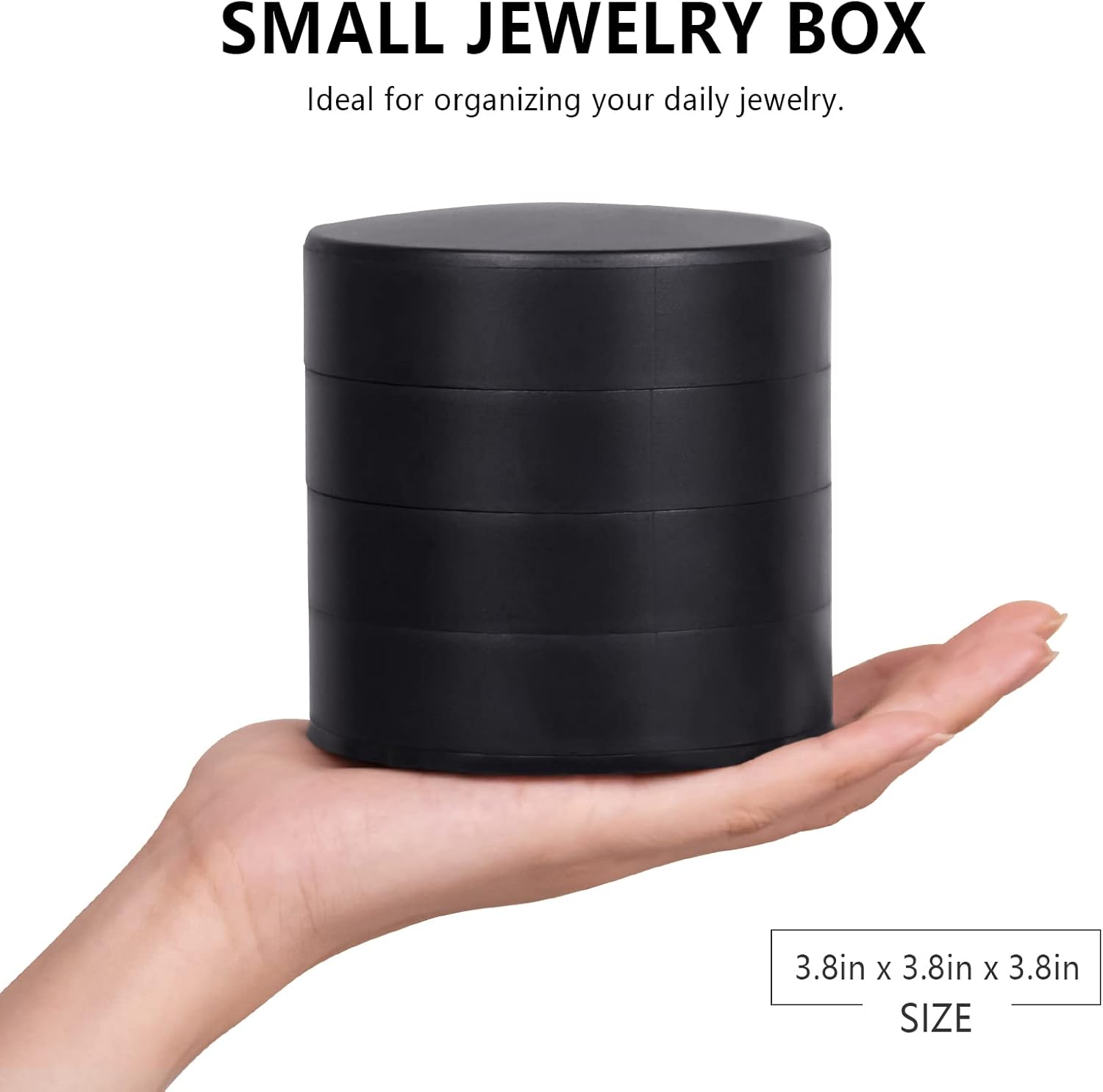 Small jewelry storage box earring holder for women, 4-layer rotating travel jewelry tray box cover bracelet, ring, bracelet рожевий
Small jewelry storage box earring holder for women, 4-layer rotating travel jewelry tray box cover bracelet, ring, bracelet рожевий