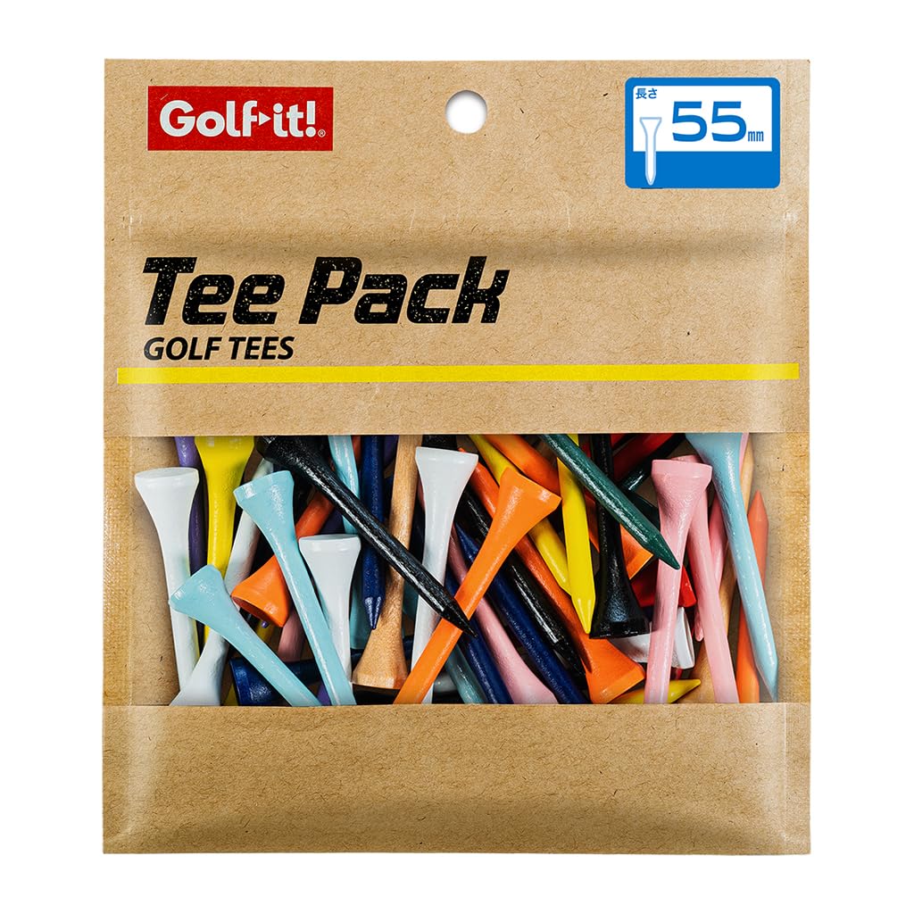 LITE TEE PACK Деревянная Ти 55 Цветов T-433
LITE TEE PACK Деревянная Ти 55 Цветов T-433