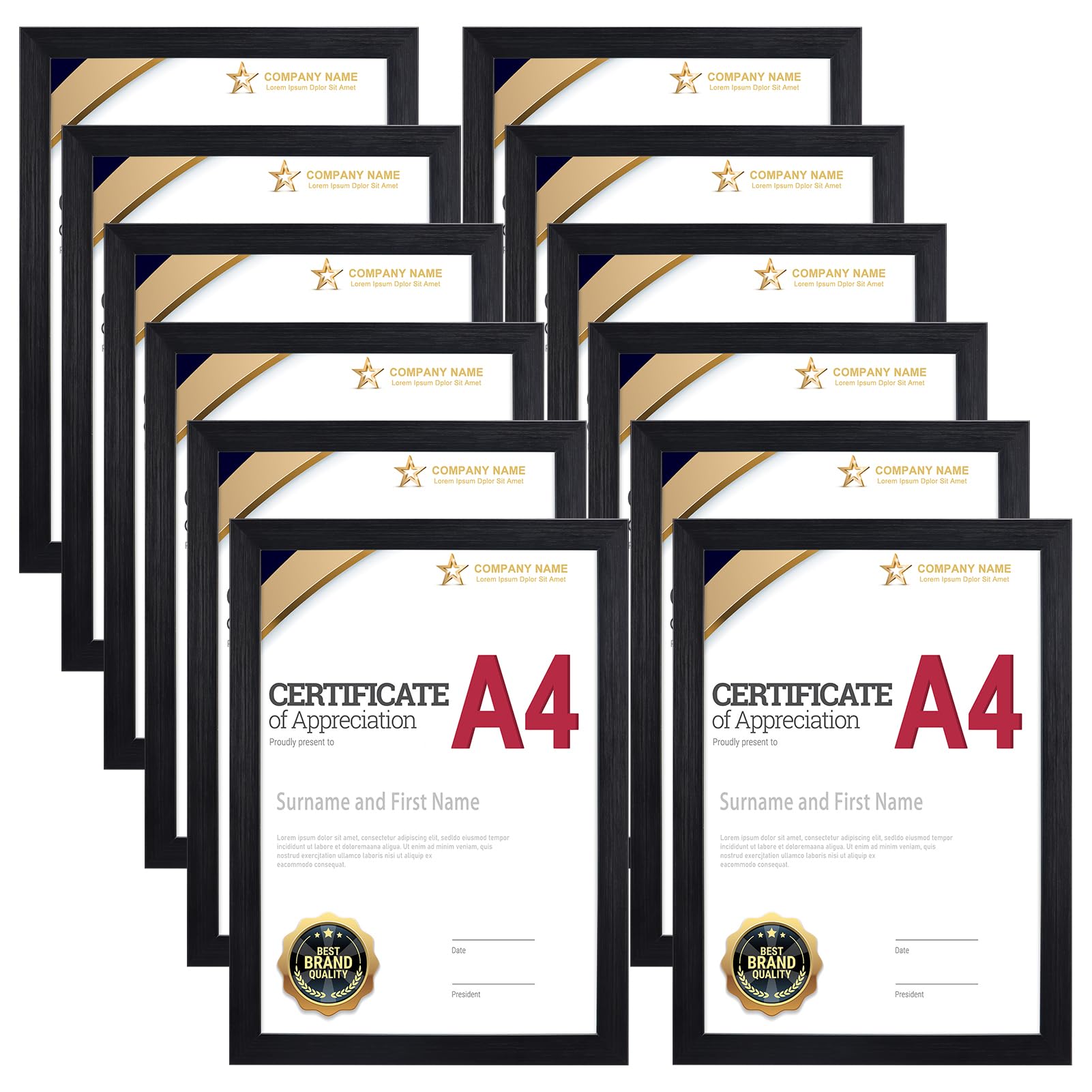 Wtrgas Photo Frame A4 Award Certificate Photo Picture Frame Wall Hanging Tabletop Black Set of 12 чёрный
Wtrgas Photo Frame A4 Award Certificate Photo Picture Frame Wall Hanging Tabletop Black Set of 12 чёрный