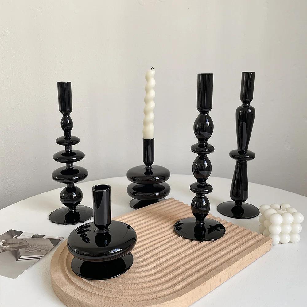 French Candlestick Decoration Romantic Home Decor Candle Holders Wedding Decorations Living Room Desktop Decoration Glass Vase
French Candlestick Decoration Romantic Home Decor Candle Holders Wedding Decorations Living Room Desktop Decoration Glass Vase