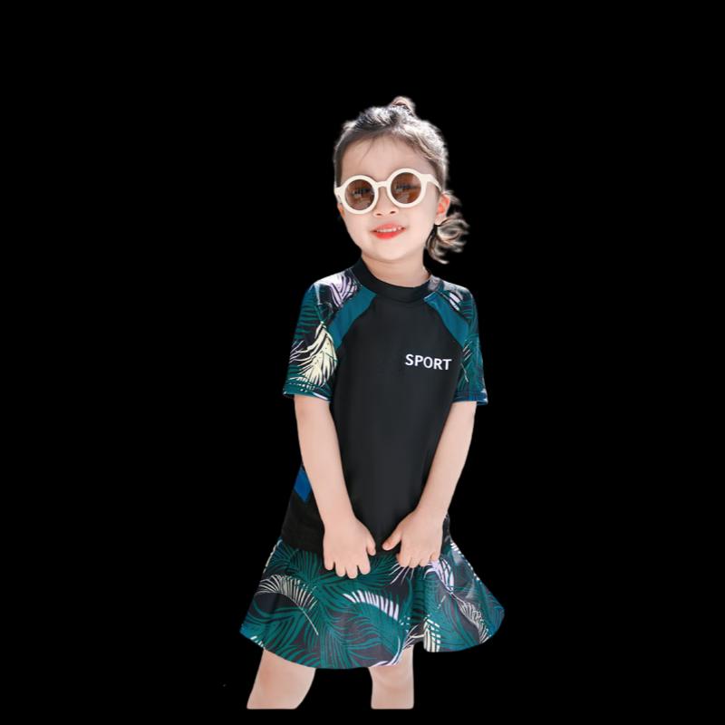 Girls Split Rash Guard Swimsuit 110
Girls Split Rash Guard Swimsuit 110