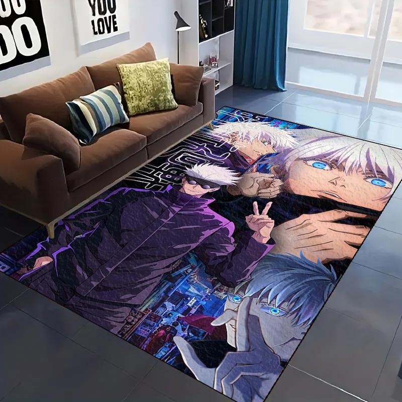 Gojo Satoru Washable Non-Slip Rug Carpet Larget Floor Mat Bedroom Home Decor LXR176 60x90cm
Gojo Satoru Washable Non-Slip Rug Carpet Larget Floor Mat Bedroom Home Decor LXR176 60x90cm