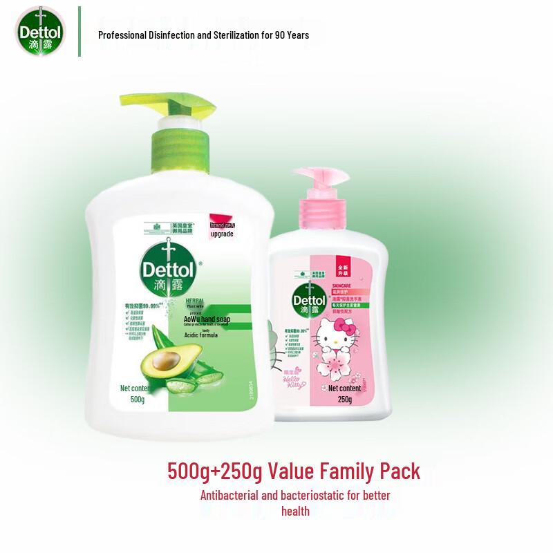 Dettol Botanical Care Foaming Hand Wash Set
Dettol Botanical Care Foaming Hand Wash Set