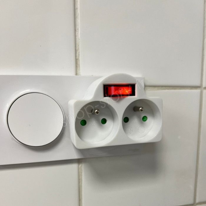 Biplite 2 Prises - DUOPLUG - Modèle Biplite - 2x16A - Interrupteur Intégré - 230V
Biplite 2 Prises - DUOPLUG - Modèle Biplite - 2x16A - Interrupteur Intégré - 230V
