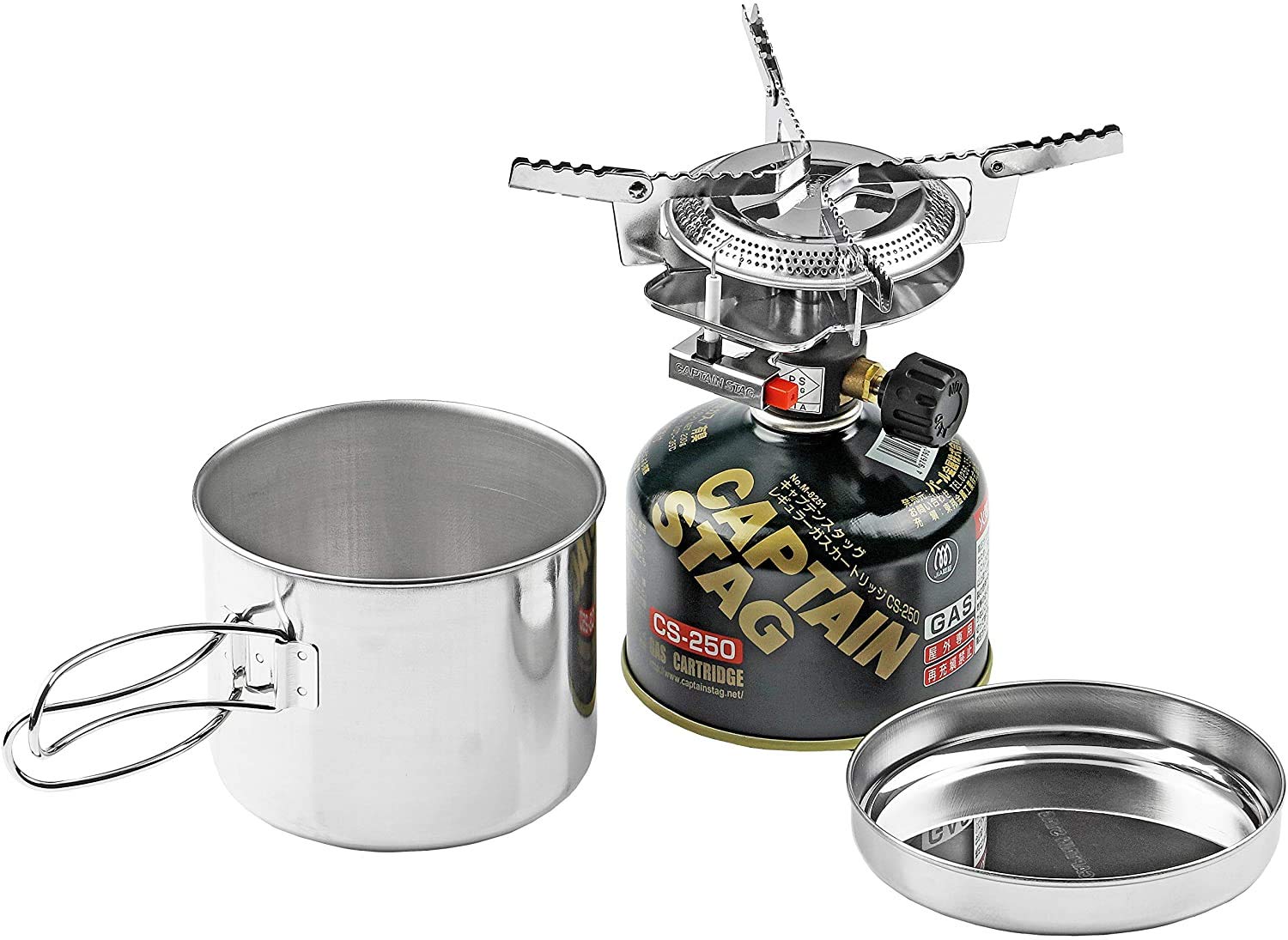 Набор для хот-пота на одну порцию Captain Stag, Маленькая газовая горелка Oric и набор варочной панели M-6400
Набор для хот-пота на одну порцию Captain Stag, Маленькая газовая горелка Oric и набор варочной панели M-6400