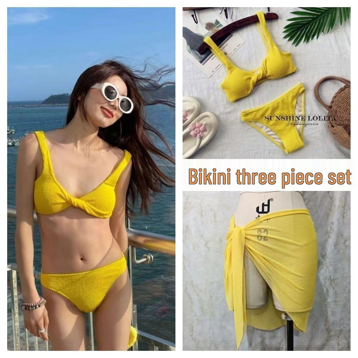2024 Lemon Yellow Triangle Bikini with Skirt: Sexy, Stylish, and Perfect for Influencers. M лимонно-желтый
2024 Lemon Yellow Triangle Bikini with Skirt: Sexy, Stylish, and Perfect for Influencers. M лимонно-желтый