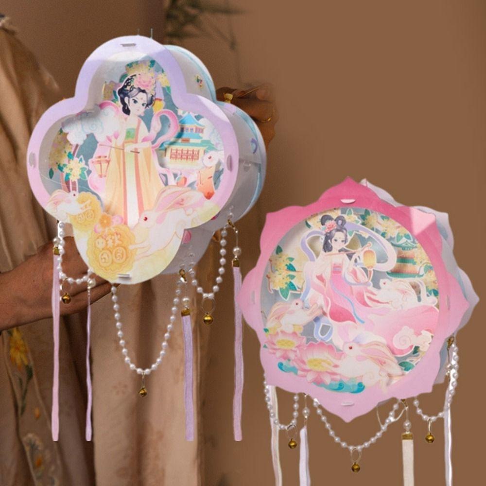 Handmade Handheld Rabbit Lantern Chinese Style Lantern Lamp DIY Material Bag Hanfu Accessories синій
Handmade Handheld Rabbit Lantern Chinese Style Lantern Lamp DIY Material Bag Hanfu Accessories синій