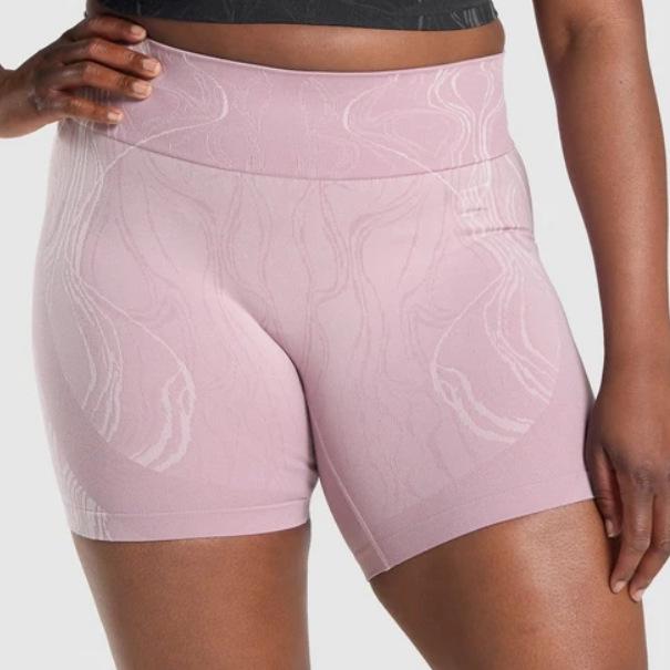 Полосатые жаккардовые бесшовные шорты для йоги: Подтягивающая бедра, влагоотводящая одежда для фитнеса на весну/лето Medium
Полосатые жаккардовые бесшовные шорты для йоги: Подтягивающая бедра, влагоотводящая одежда для фитнеса на весну/лето Medium