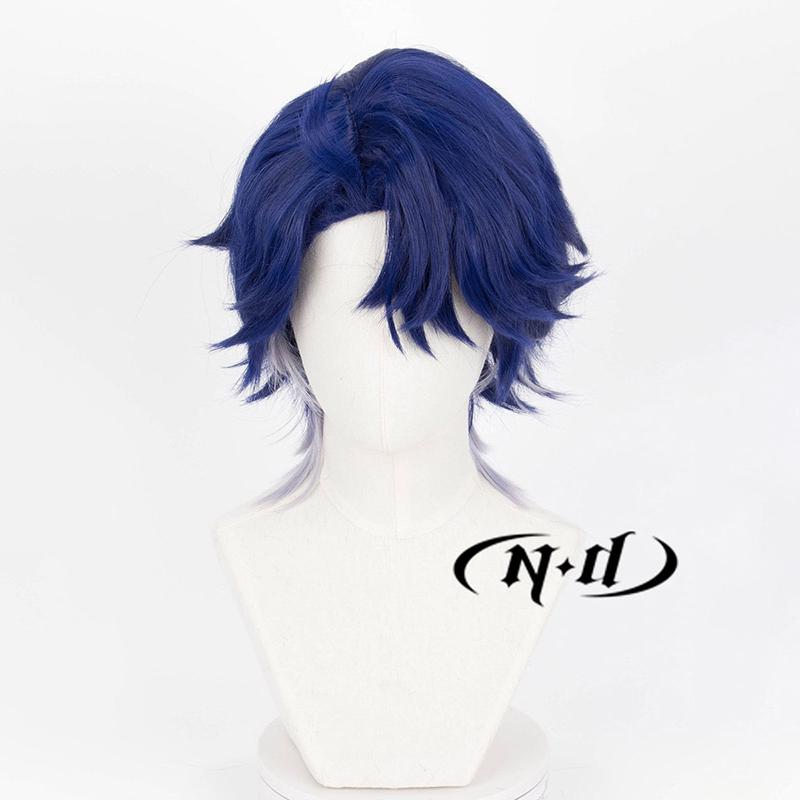ND Sampo Koski Cosplay Wigs Honkai Star Rail Cosplay Short Dark Blue Hair Wigs for Game Comic Con Coser Heat Resistant Synthetic One Size&Star Rail
ND Sampo Koski Cosplay Wigs Honkai Star Rail Cosplay Short Dark Blue Hair Wigs for Game Comic Con Coser Heat Resistant Synthetic One Size&Star Rail