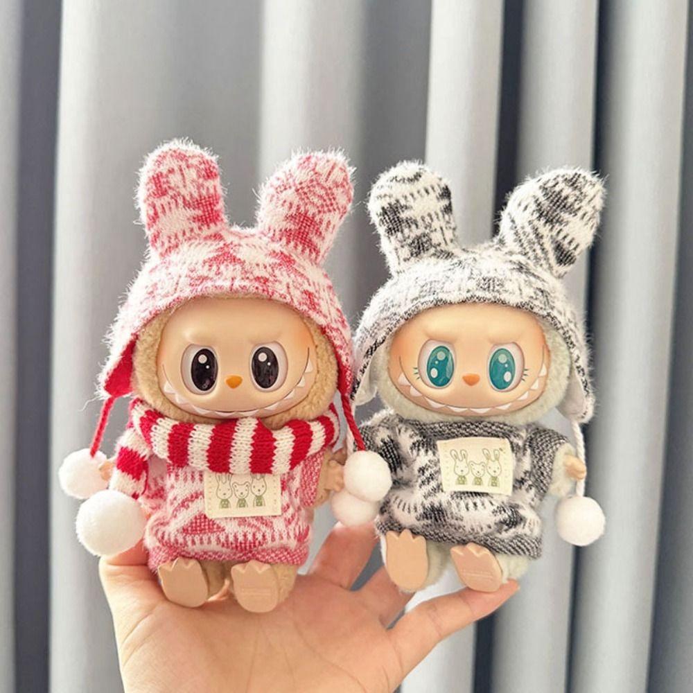 Dress Up Labubu Doll s Clothes Scarf 17cm Plush Dolls Clothes Cotton Doll Accessories style 5
Dress Up Labubu Doll s Clothes Scarf 17cm Plush Dolls Clothes Cotton Doll Accessories style 5