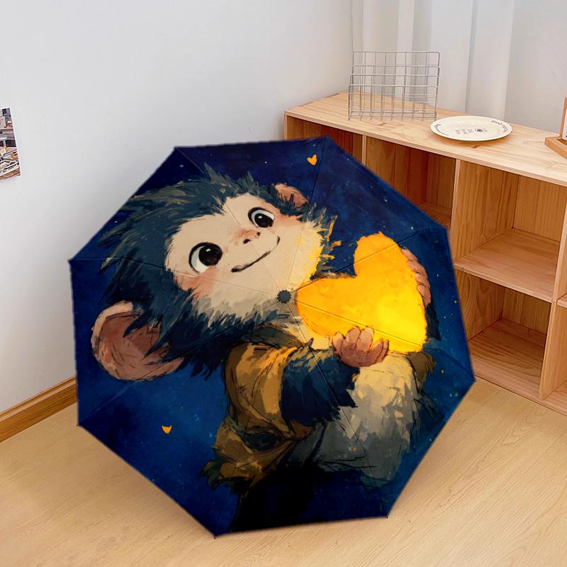 1 PC Automatic Folding Umbrella - Cute cartoon monkey Pattern, Portable & Foldable Design with 8 Ribs, Christmas Birthday Gifts
1 PC Automatic Folding Umbrella - Cute cartoon monkey Pattern, Portable & Foldable Design with 8 Ribs, Christmas Birthday Gifts