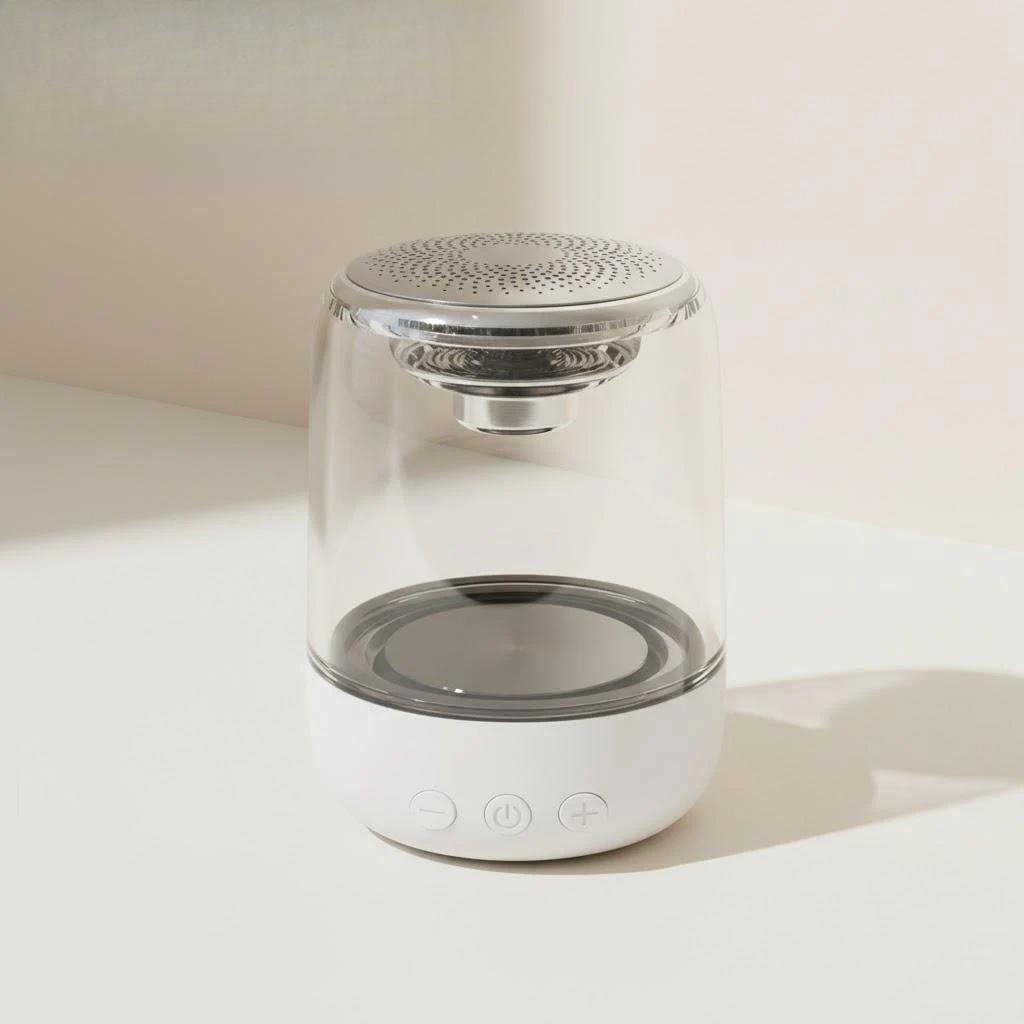 Wireless Bluetooth 5.0 Speakers Transparent Design Breathing LED Light TWS Bluetooth Speaker TF Card AUX Audio Input білий
Wireless Bluetooth 5.0 Speakers Transparent Design Breathing LED Light TWS Bluetooth Speaker TF Card AUX Audio Input білий