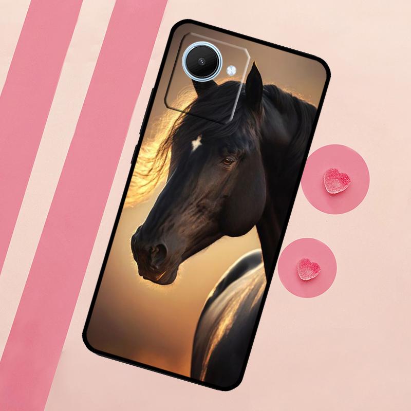 Beautiful Black Horse For Realme 10 11 12 13 14 Pro Plus C55 C71 C75 C67 C63 C61 C53 C35 C65 GT6 GT7 15 Pro Case Realme C61
Beautiful Black Horse For Realme 10 11 12 13 14 Pro Plus C55 C71 C75 C67 C63 C61 C53 C35 C65 GT6 GT7 15 Pro Case Realme C61