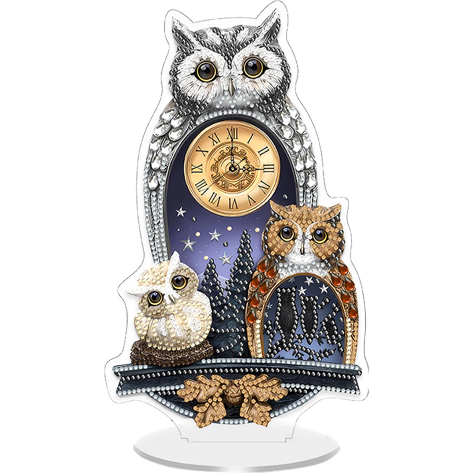 Acrylic Special Shape Flower Bird 5D Diamond Painting Clock Art Craft DIY Crystal Diamond Clock Diamond Art Clock Ornaments Kit
Acrylic Special Shape Flower Bird 5D Diamond Painting Clock Art Craft DIY Crystal Diamond Clock Diamond Art Clock Ornaments Kit