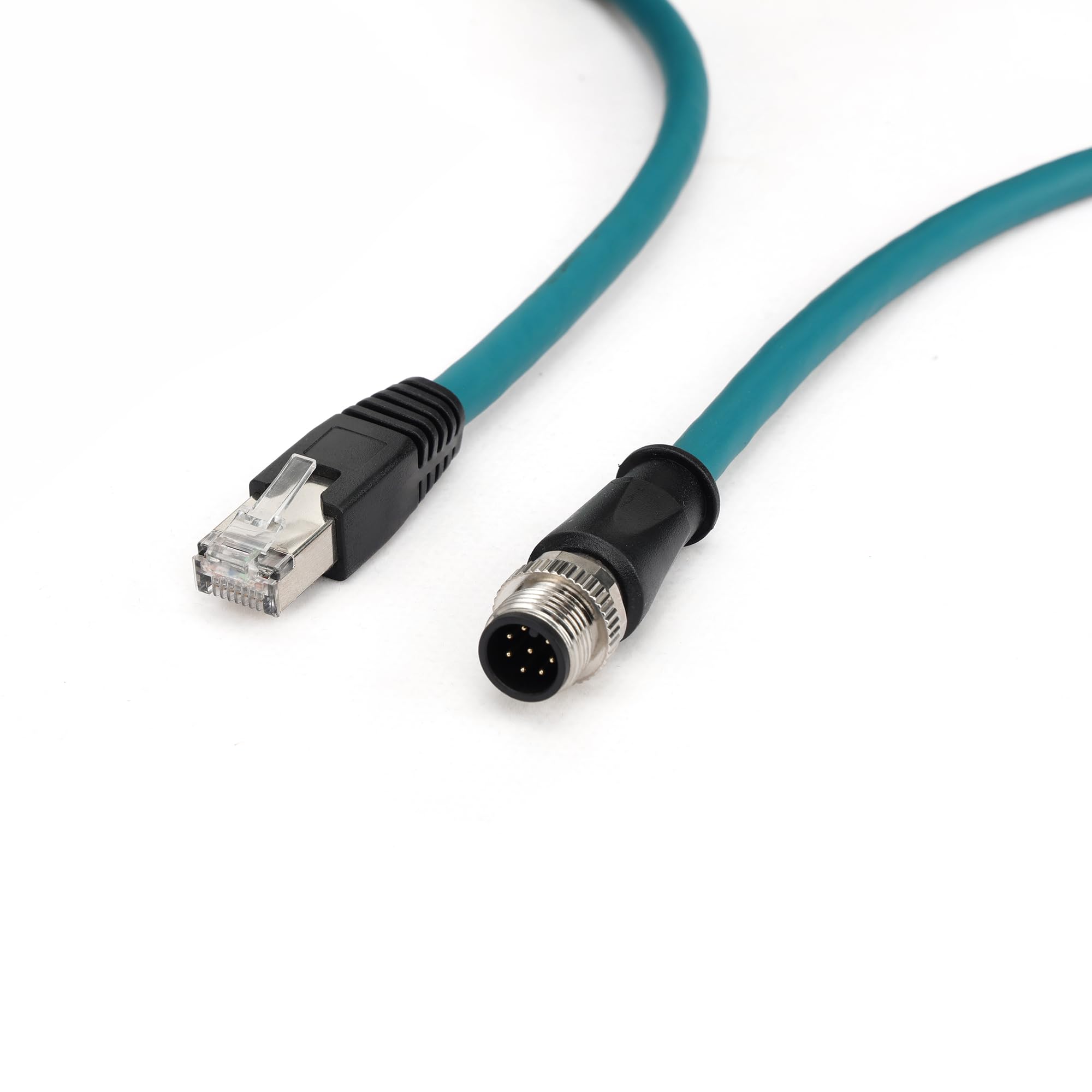 ZBLZGP M12 8-Pin A-Code RJ45 Ethernet Cable for Cognex Vision Camera Barcode Reader, CAT6 Network Cable, 5M
ZBLZGP M12 8-Pin A-Code RJ45 Ethernet Cable for Cognex Vision Camera Barcode Reader, CAT6 Network Cable, 5M