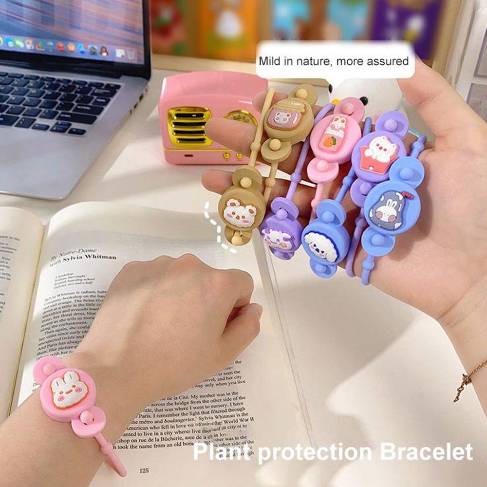Design Bunny Mosquito Repellent Bracelet Women Bracelet Korean Style Hand Rings Plant Essential Oil
Design Bunny Mosquito Repellent Bracelet Women Bracelet Korean Style Hand Rings Plant Essential Oil