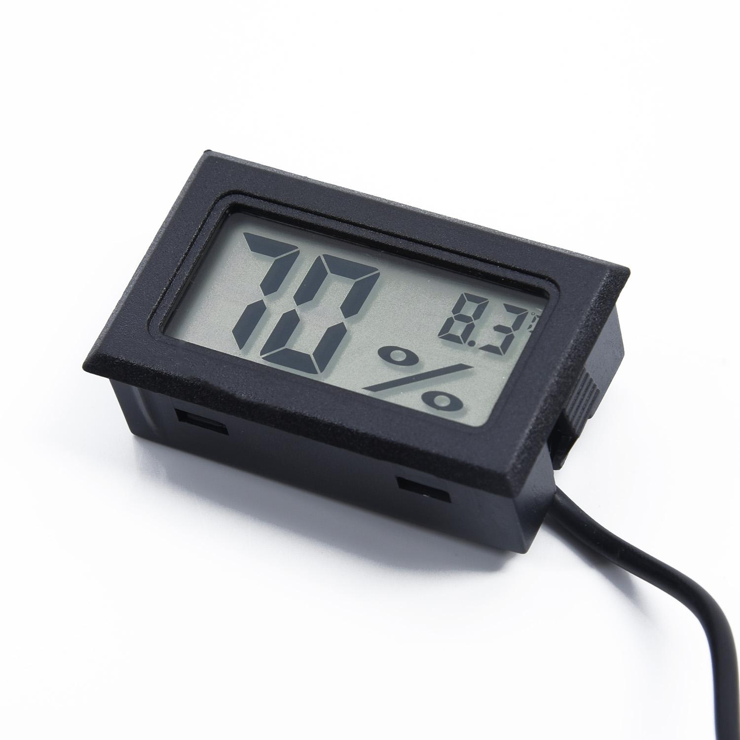 Home Electronic Cable Humidity Temperature Digital Kit Indoor Meter LCD Black Probe Sensor Display Room Monitor China Mainland
Home Electronic Cable Humidity Temperature Digital Kit Indoor Meter LCD Black Probe Sensor Display Room Monitor China Mainland