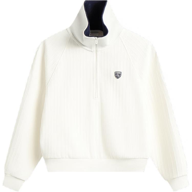 Li Ning Sports Casual Simple Solid Color Stand Collar Zipper Sweatshirt Women sweatshirt Off-White AWDV138-2 S
Li Ning Sports Casual Simple Solid Color Stand Collar Zipper Sweatshirt Women sweatshirt Off-White AWDV138-2 S