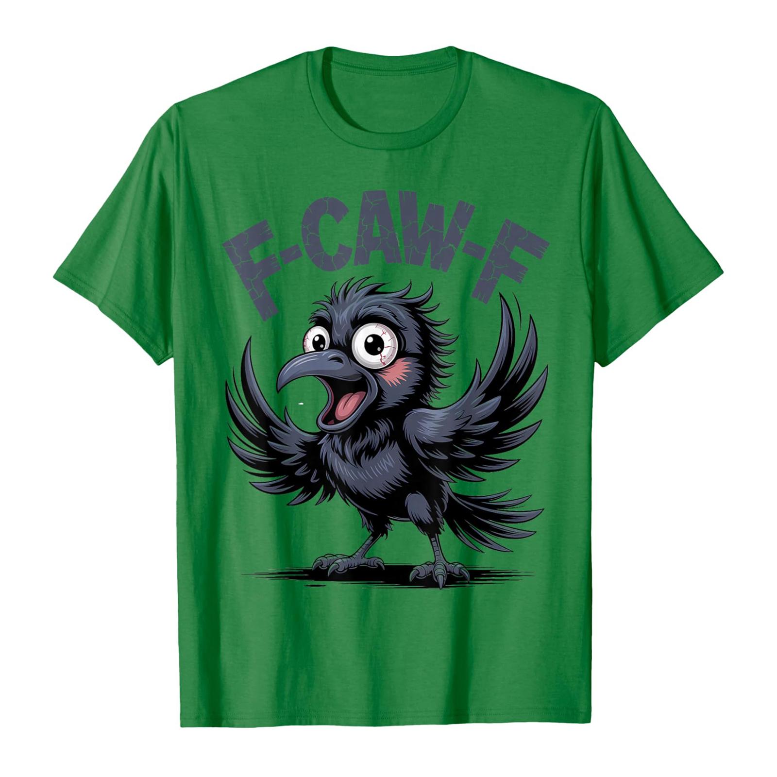 Смешная футболка с петухом, кукарекающим F-Caw-F, и каламбуром M зелёный
Смешная футболка с петухом, кукарекающим F-Caw-F, и каламбуром M зелёный