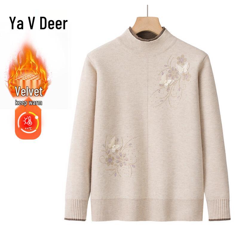 Yalu Women s Half-High Collar Fleece Lined Winter Sweater 4XL
Yalu Women s Half-High Collar Fleece Lined Winter Sweater 4XL