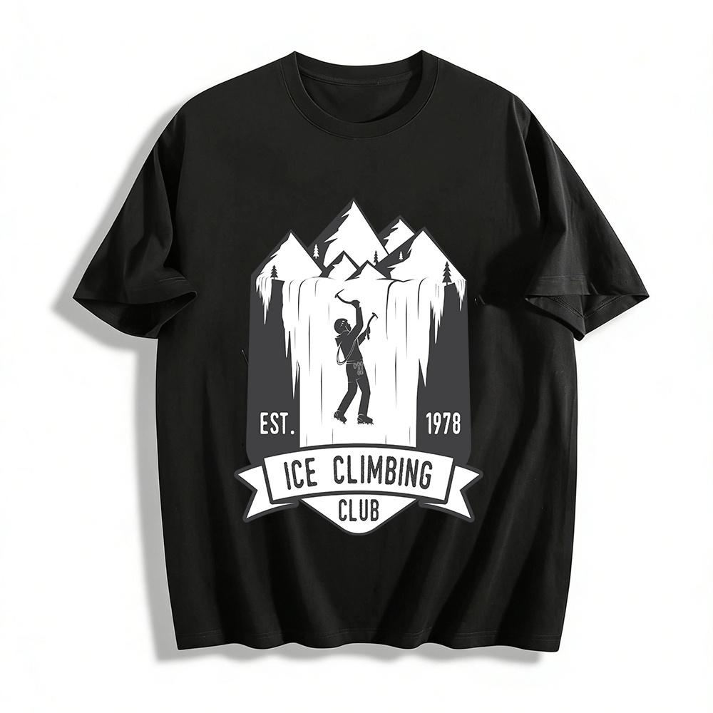 Vintage Ice Climbing Club 1978 Themed Print Outdoor Casual Top Pure cotton T-shirt XXS
Vintage Ice Climbing Club 1978 Themed Print Outdoor Casual Top Pure cotton T-shirt XXS