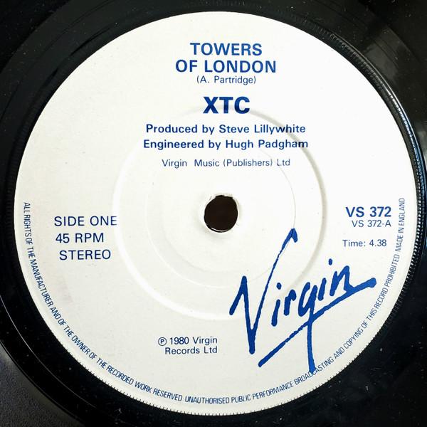 7inch Record XTC - Towers Of London VS372 VIRGIN 1980 UK Rock Used
7inch Record XTC - Towers Of London VS372 VIRGIN 1980 UK Rock Used